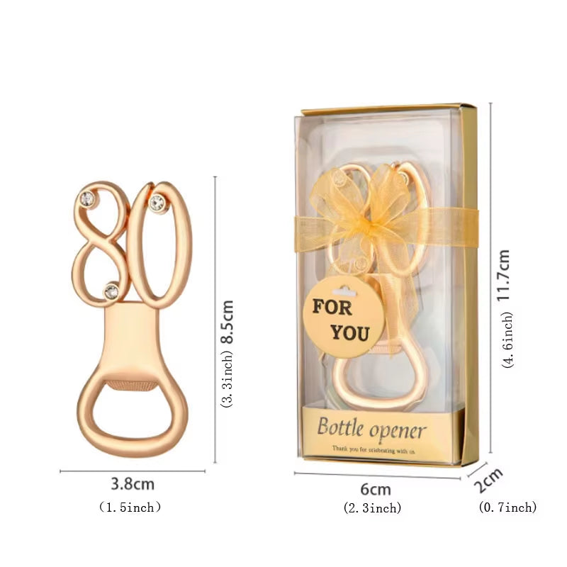 20Pcs/Lot Party Favors Wedding Souviors Wine Opener Alloy with Exquisite Gift Box for Guest Giveaways